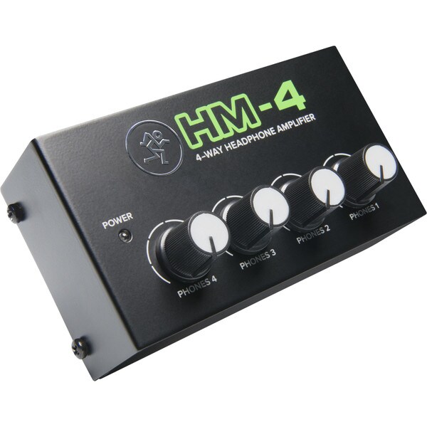 Main product image for Mackie HM-4 4-Way Headphone Amplifier249-628